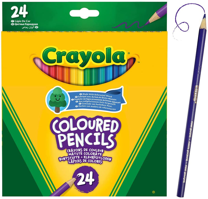 Crayola - 24 Crayola Coloured Pencils