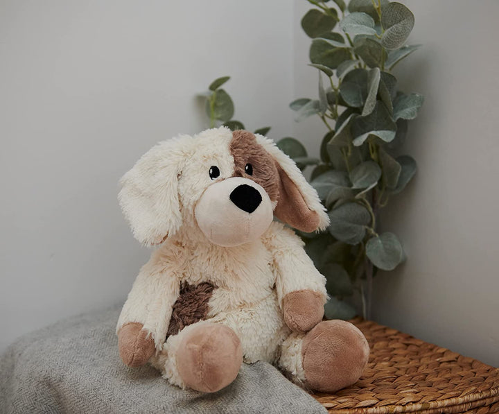 Warmies 13" Puppy - Fully Heatable Cuddly Toy scented with French Lavender