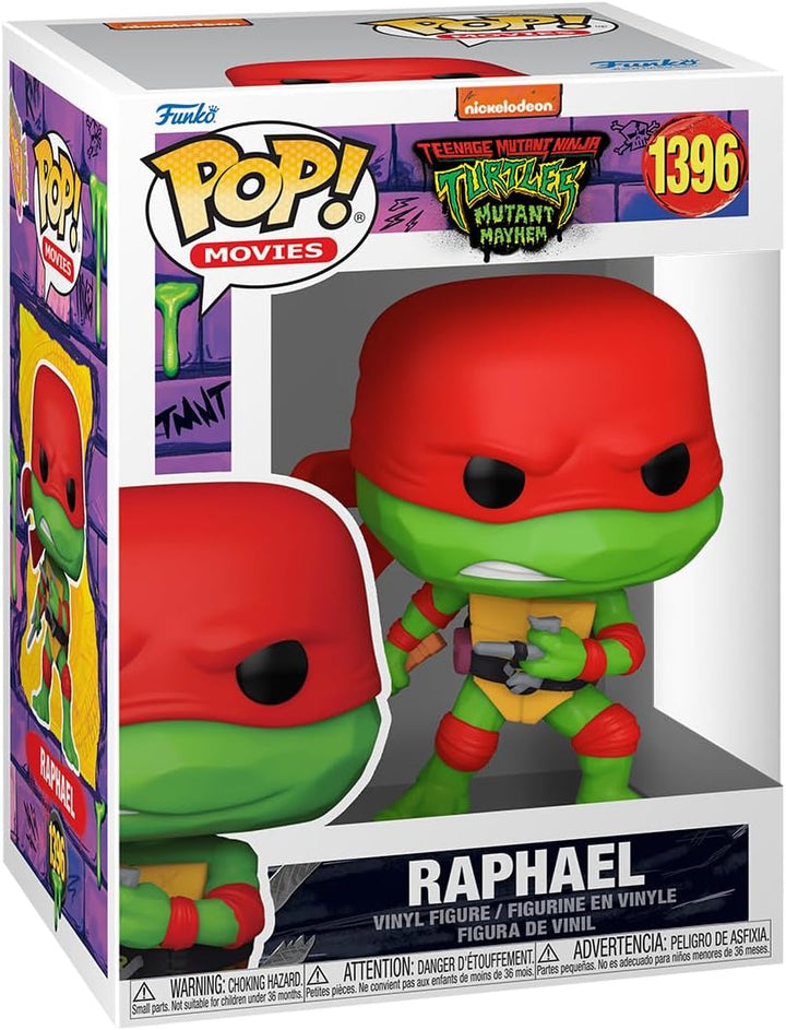 Movies: Teenage Mutant Ninja Turtles (TMNT) Mutant Mayhem - Raphael Funko 72337 Pop! Vinyl #1396