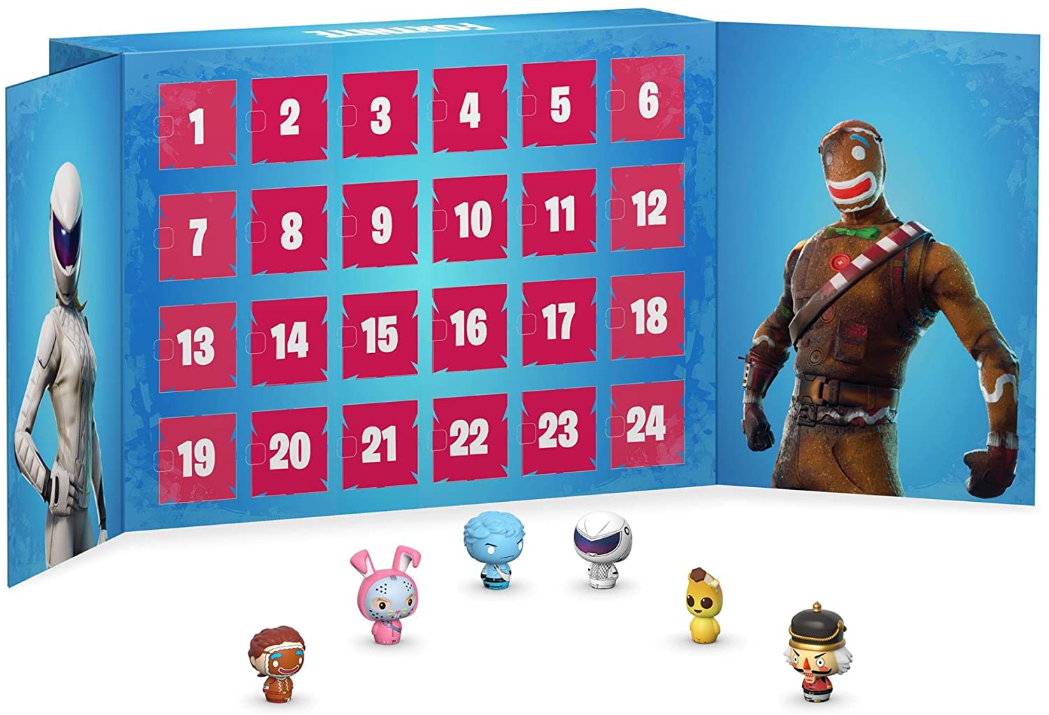 Funko POP! - Fortnite Adventskalender mit 24 Pocket Pop! Figuren (42754) 7