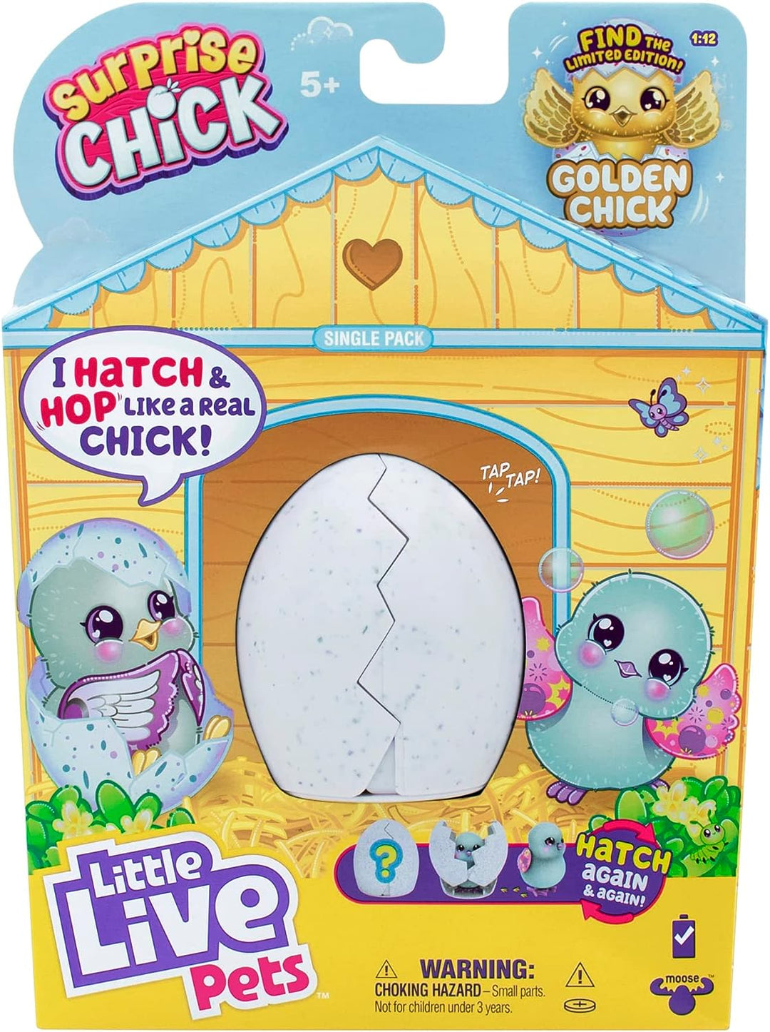 Little Live Pets| Surprise Chick| Cute Interactive Collectible Toy Chick Chirps & Taps