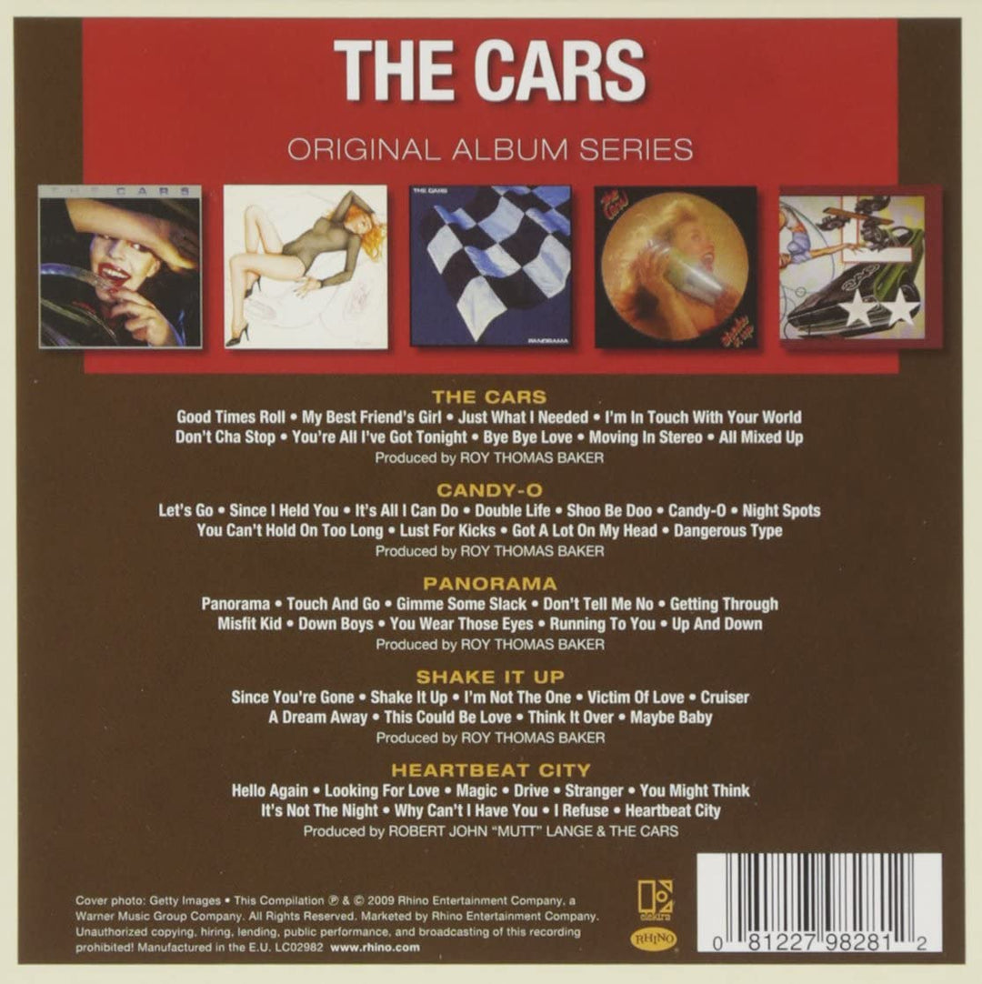 The Cars - Original Album Series [5 Pack] [Audio CD]