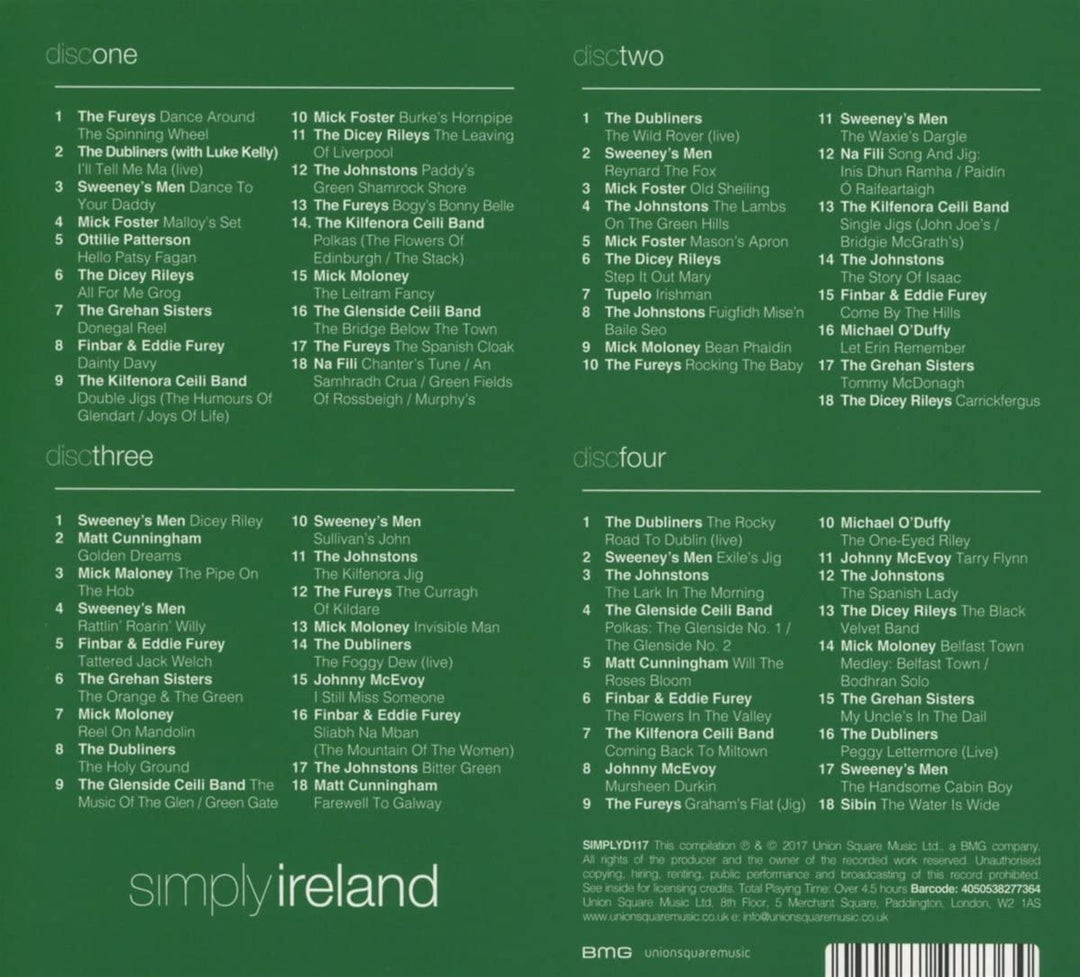 Simply Ireland [Audio CD]