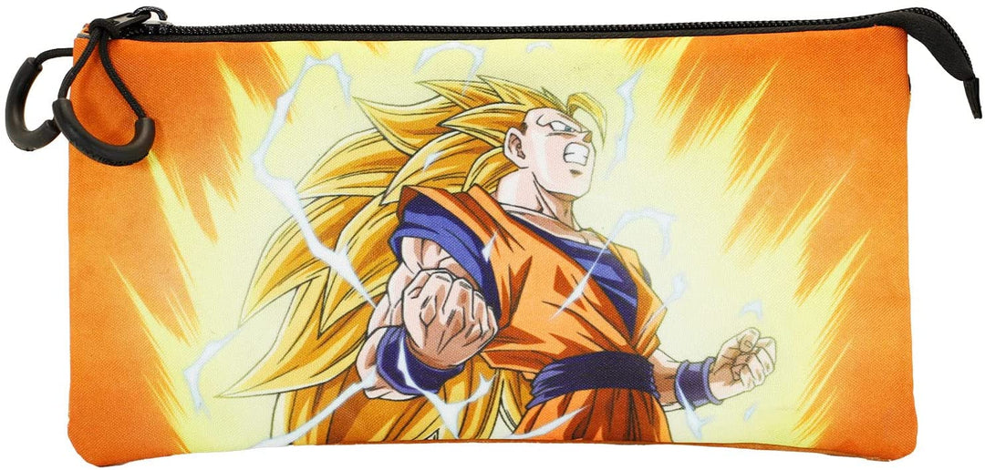 Dragon Ball Impulse-Fan Triple Pencil Case, Orange