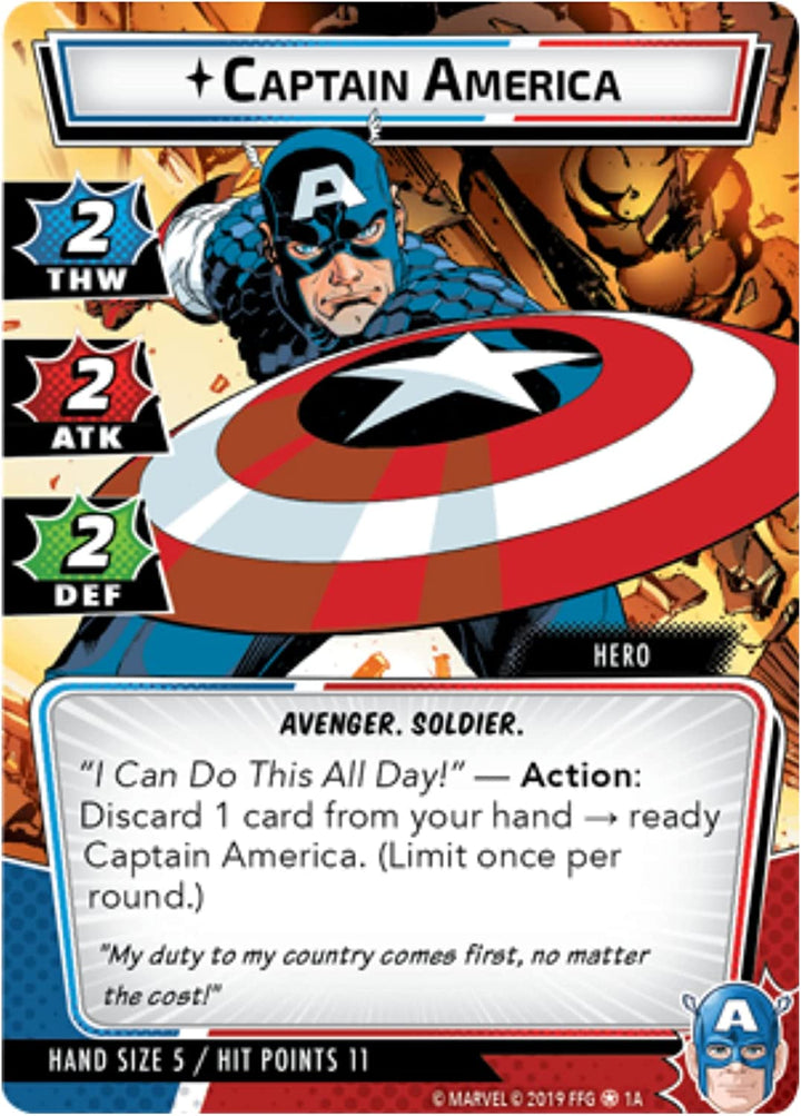 Marvel Champions: Captain America Hero Pack