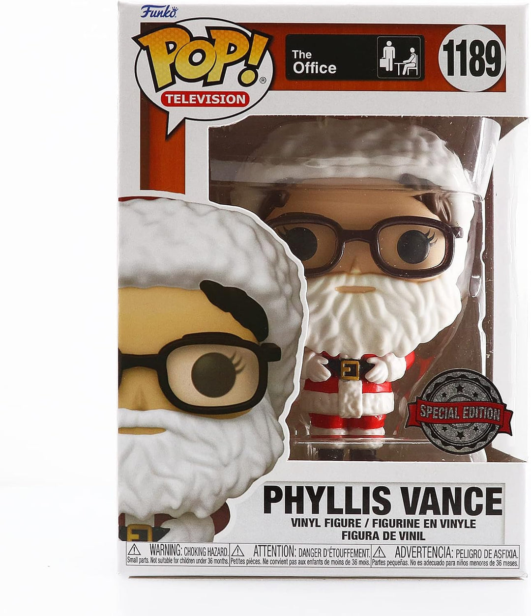 The Office POP! Television Phyllis Vance Exclusive Funko 60335 Pop! Vinyl #1189