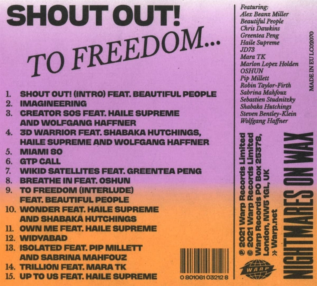 Nightmares on Wax - Shout Out! To Freedom… [Audio CD]