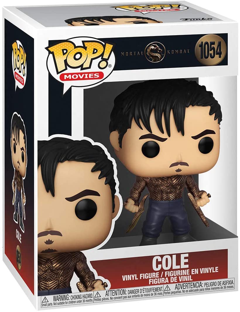 Mortal Kombat Cole Funko 53850 Pop! Vinilo n. ° 1054