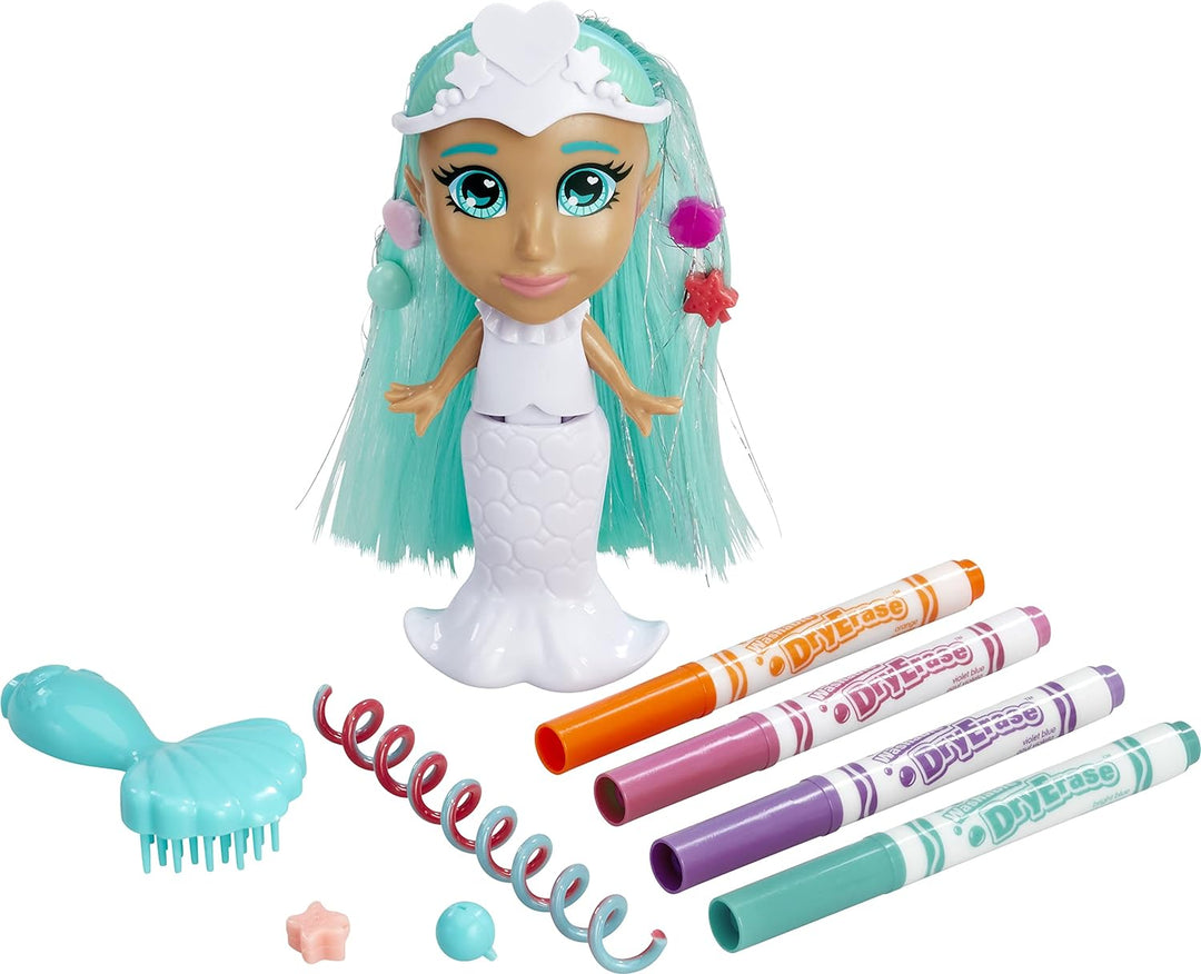 Crayola Colour 'n' Style Friends Mermaids Pearl