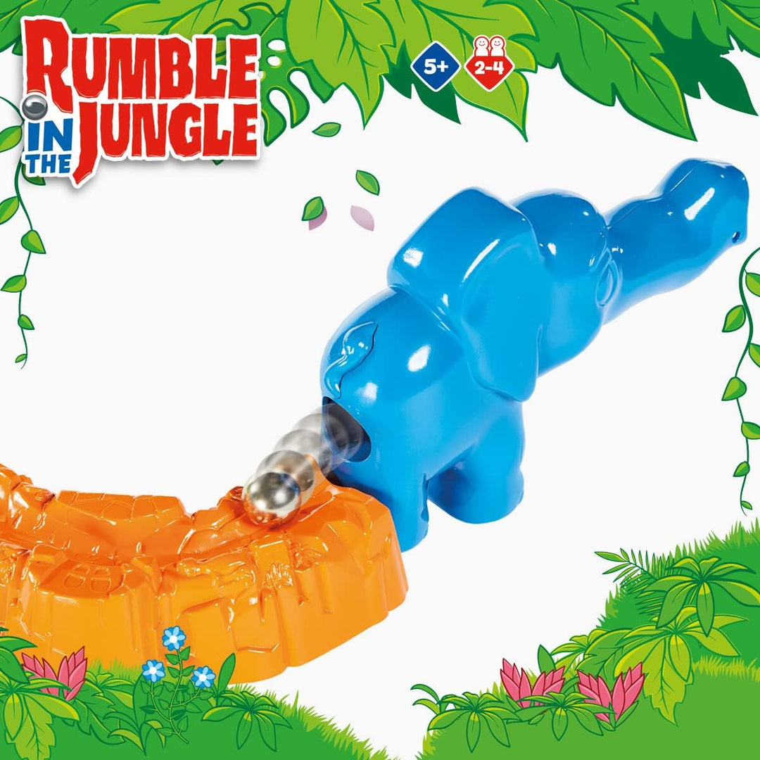 TOMY Games T73421 Rumble in the Jungle Board Game, Family Game For Adults And Kids