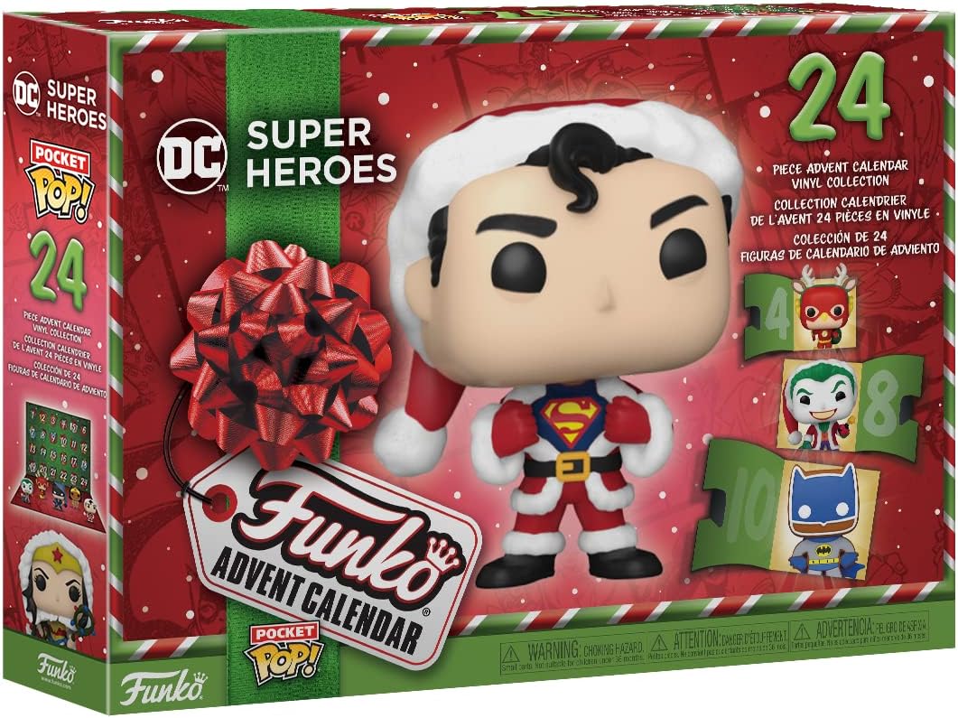 Funko 73077 Advent Calendar: DC 2023 - Superman - DC Comics