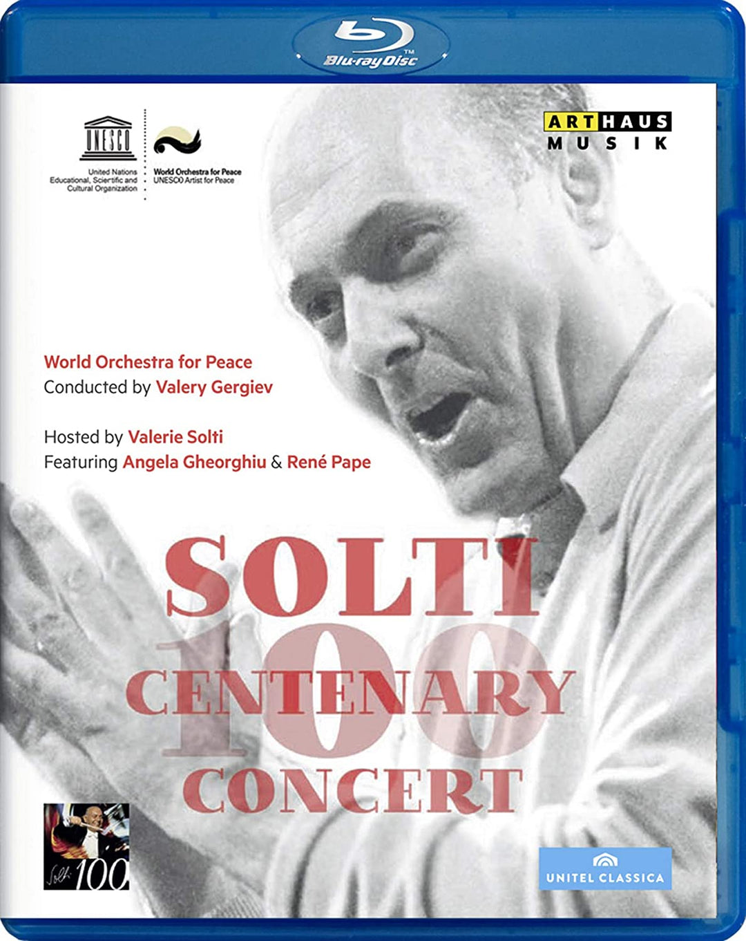 Solti Centenary Concert [Valery Gergiev, Angela Gheorghiu, René Pape, Valerie Solti] [Arthaus: 108073] [Blu-ray] [2013] [Region Free] [Blu-ray]