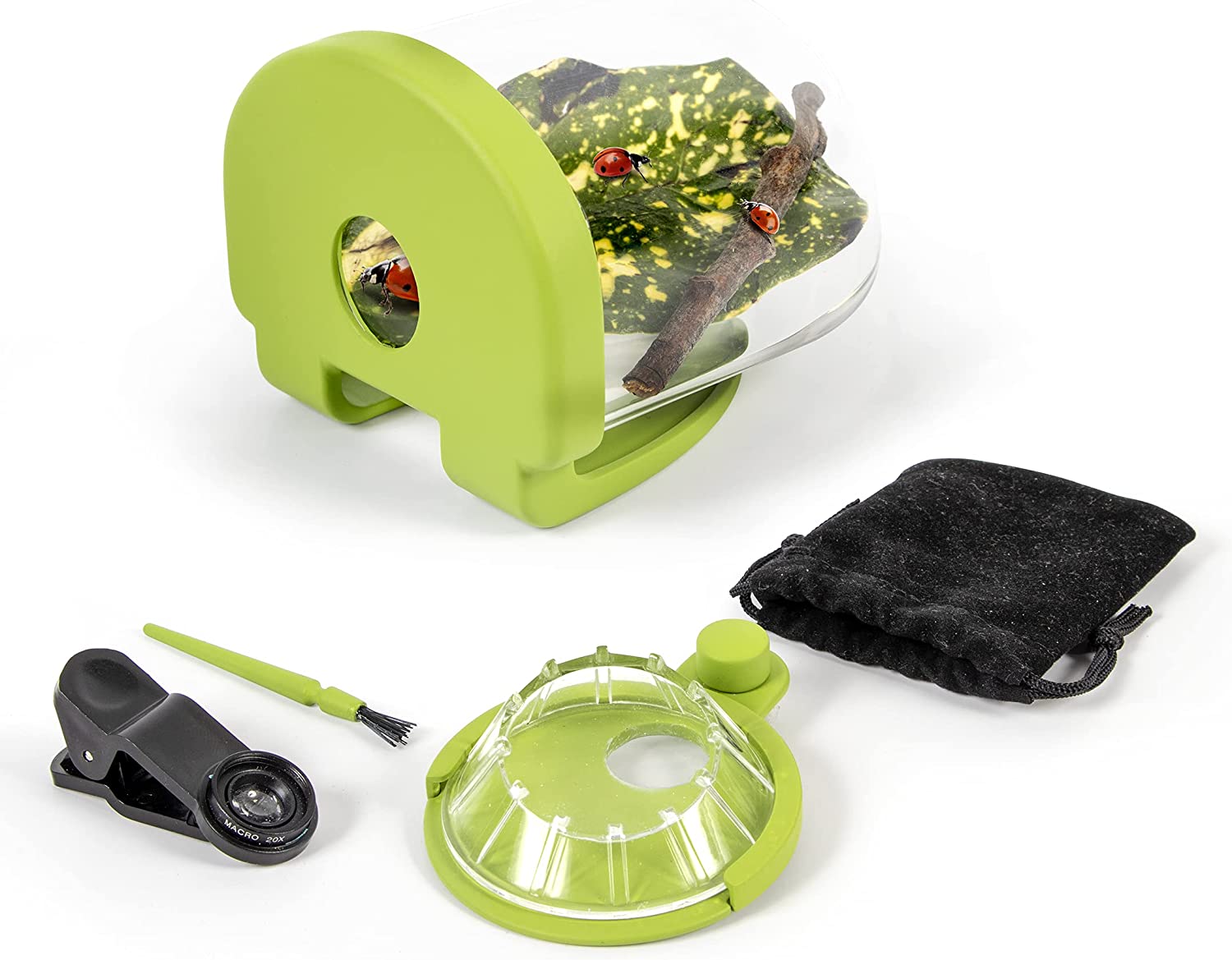 My Living World LW106 Bug Photography Kit - Macro Lens & Magnifier for Kids 6-10 3