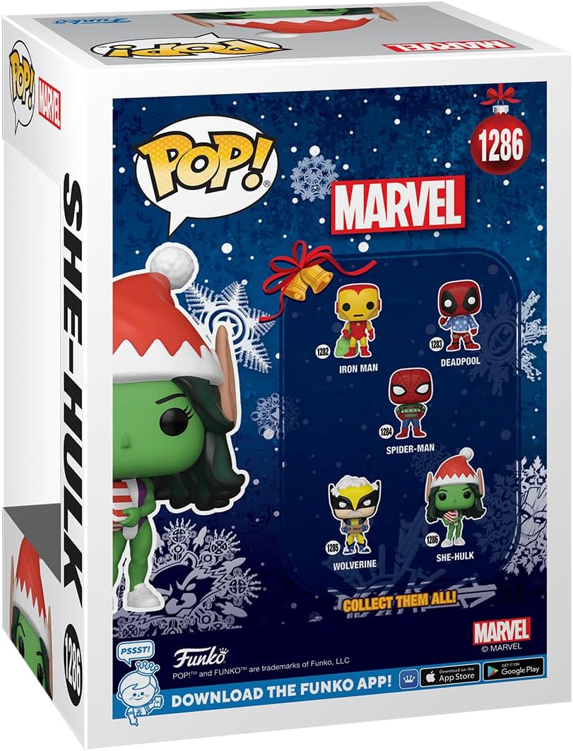 Funko POP! Marvel: Holiday - She-Hulk - Collectable Vinyl Figure