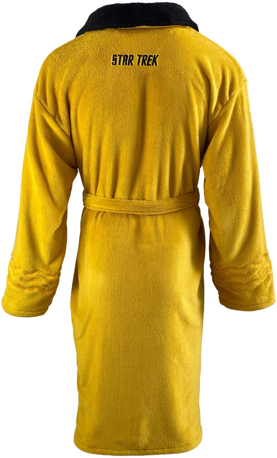 Groovy Men's Bathrobe Dressing Gown Robe Star Trek Mustard Kirk Official Merch,