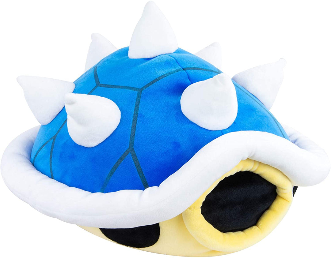 Club Mocchi Mocchi T12956 Mario Kart Mochi 40 cm Super Bros 40cm Spiny Blue Shell Extra Large Plush, Multicolor