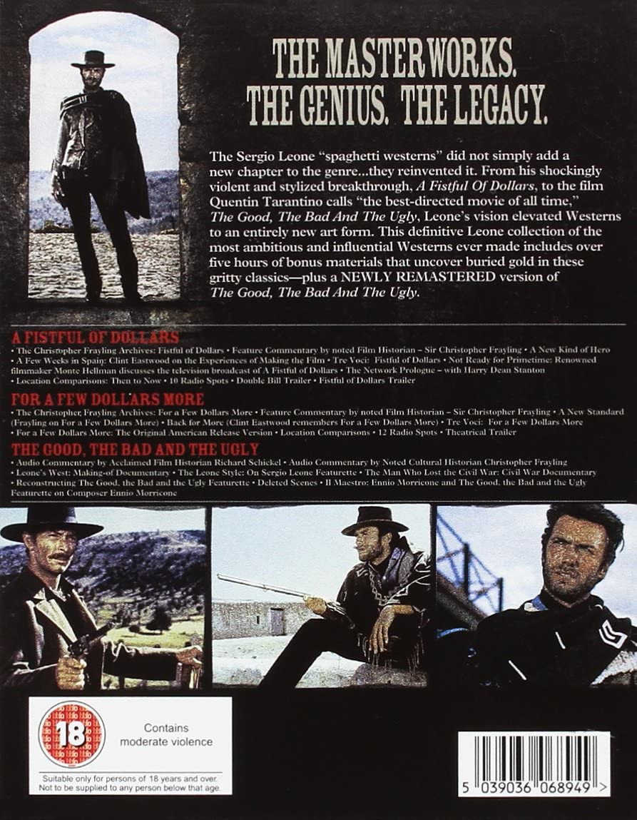 Der Mann ohne Namen, Trilogie (1964–1966) – Blu-ray-Box-Set [Blu-ray] 3