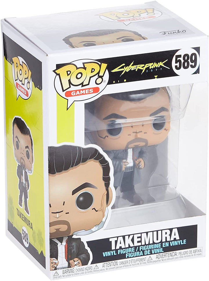 Cyberpunk 2077 Takemura Funko 47160 Pop! Vinilo # 589
