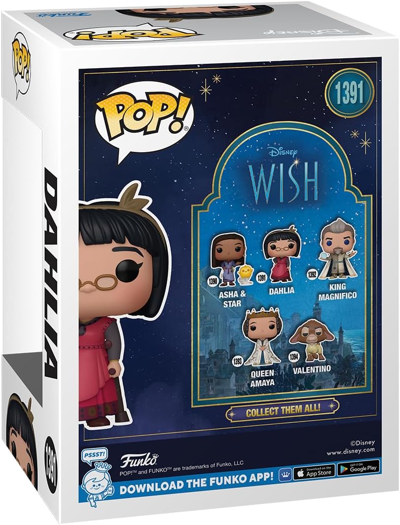 Funko Pop! Disney Wish - Dahlia Vinyl Figure (72421) 3