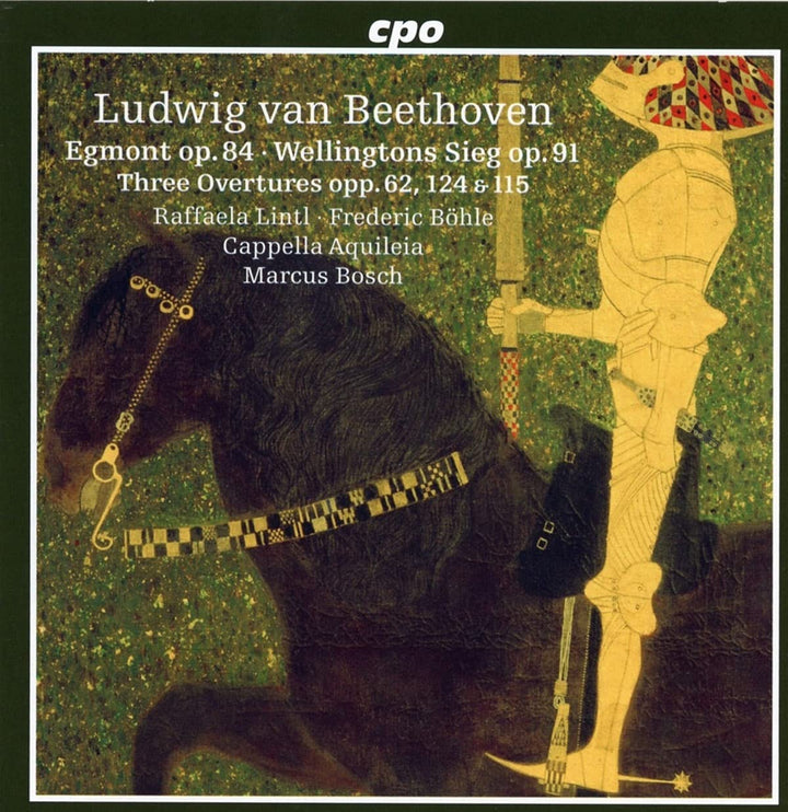 Beethoven: Egmont [Raffaela Lintl; Frederic Böhle; Cappella Aquileia; Markus Bosch] [Cpo: 555302-2] [Audio CD]