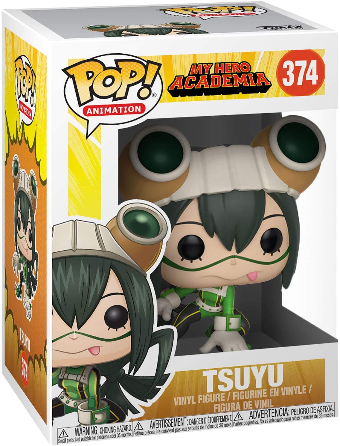 Funko Pop! Animation My Hero Academia - Tsuyu Asui (Tsu/Froppy) Vinyl Figure (32134)