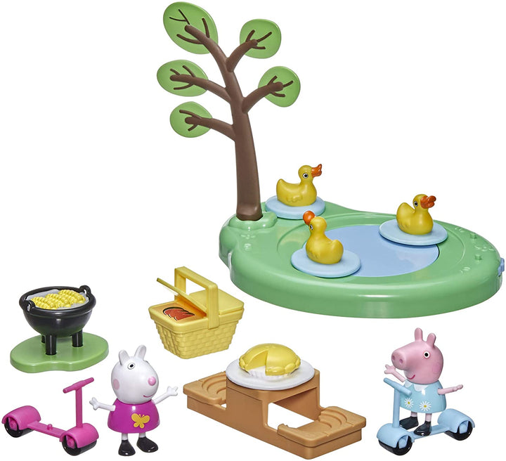 Peppa Pig Peppa&#39;s Adventures Peppa&#39;s Picnic Playset Toy