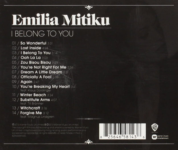 I Belong To You [Audio CD]