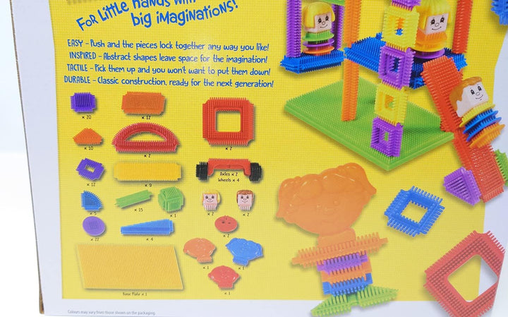 Stickle Bricks Big Builder Construction Set TCK15000, Over 125 Pieces