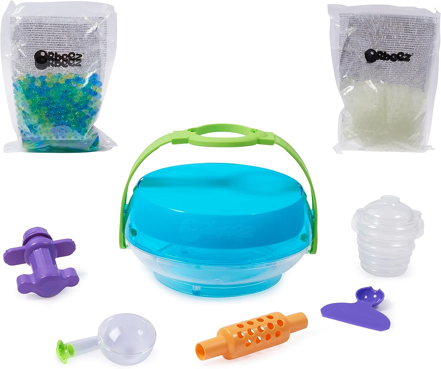Orbeez Sensation Station - 2000 Glow in the Dark & Colored Water Beads Playset 10