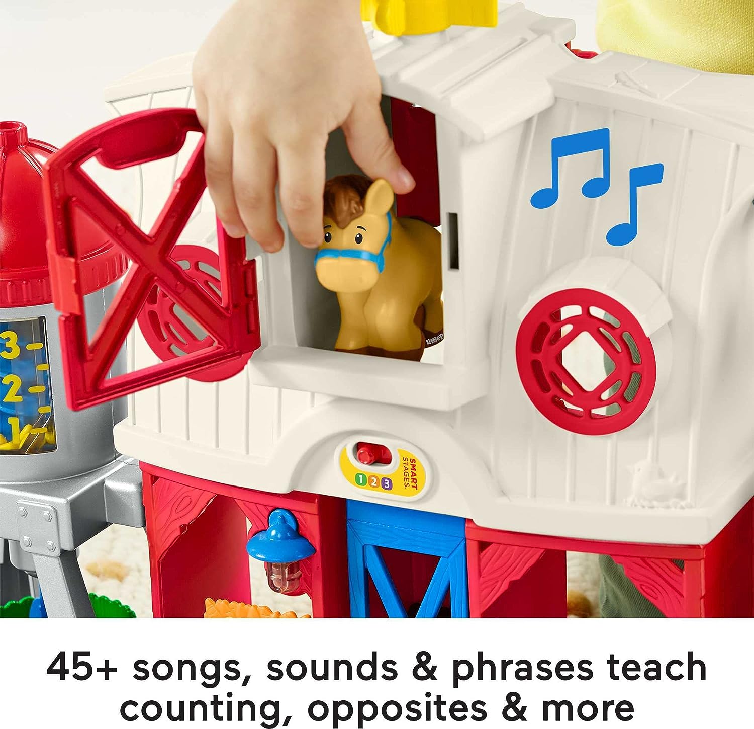 Fisher-Price Little People Caring for Animals Farm - Interactive Electronic Playset for Toddlers 1-5 4