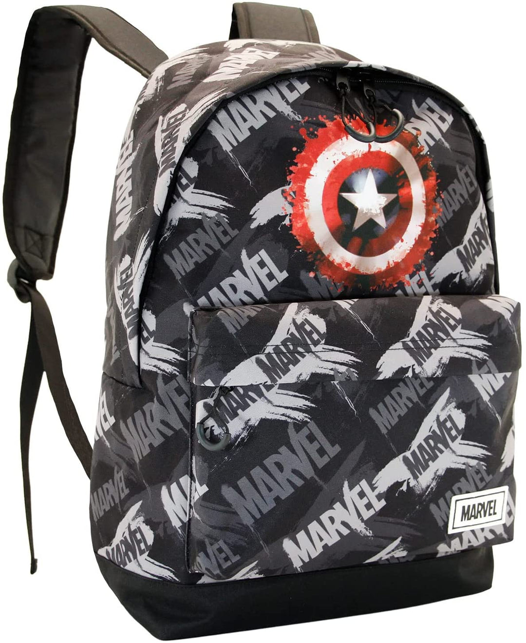 Captain America Scratches-Fan HS Backpack, Grey