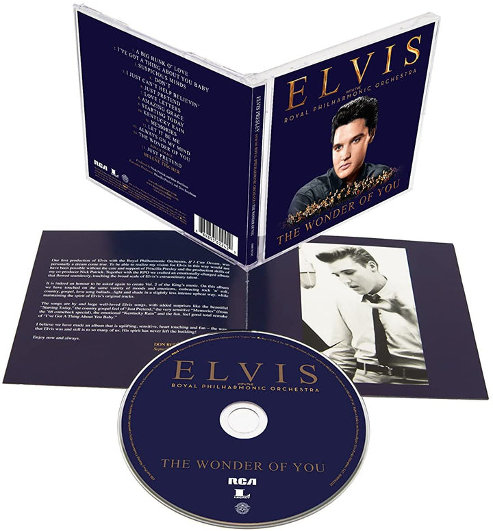 Elvis Presley con la Royal Philharmonic Orchestra The Wonder Of You