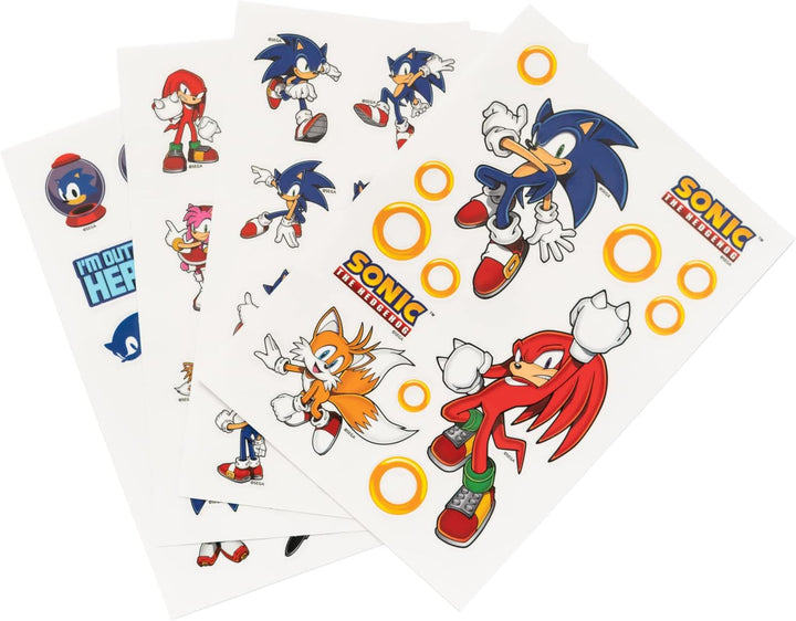 Official Sonic Gadget Decals - 56 Waterproof & Removable Stickers - Laptop Stickers