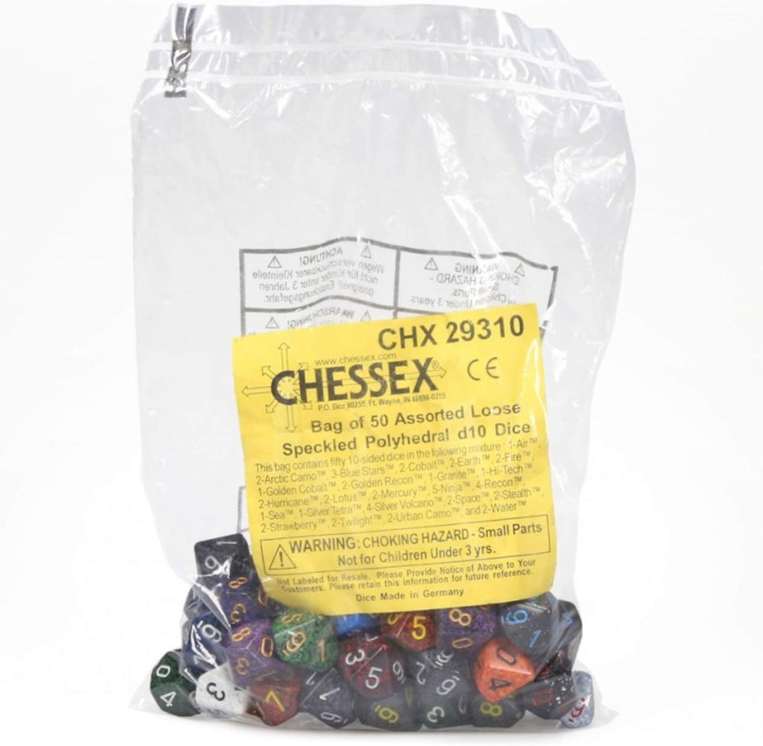 Chessex 29310 Dice, Multi-Colour