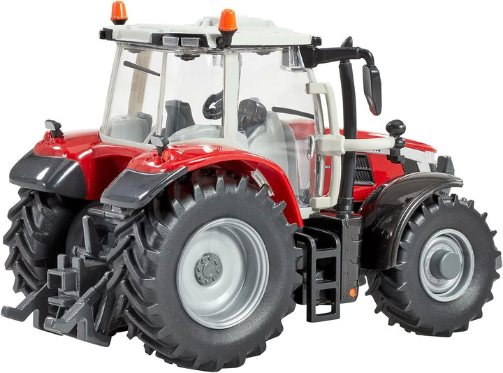 Britains Massey Ferguson 6S.180 Tractor Toy, Farm Toys for Children, Massey Ferguson Tractor Toy Compatible with 1:32 Scale Farm Animals and Toys