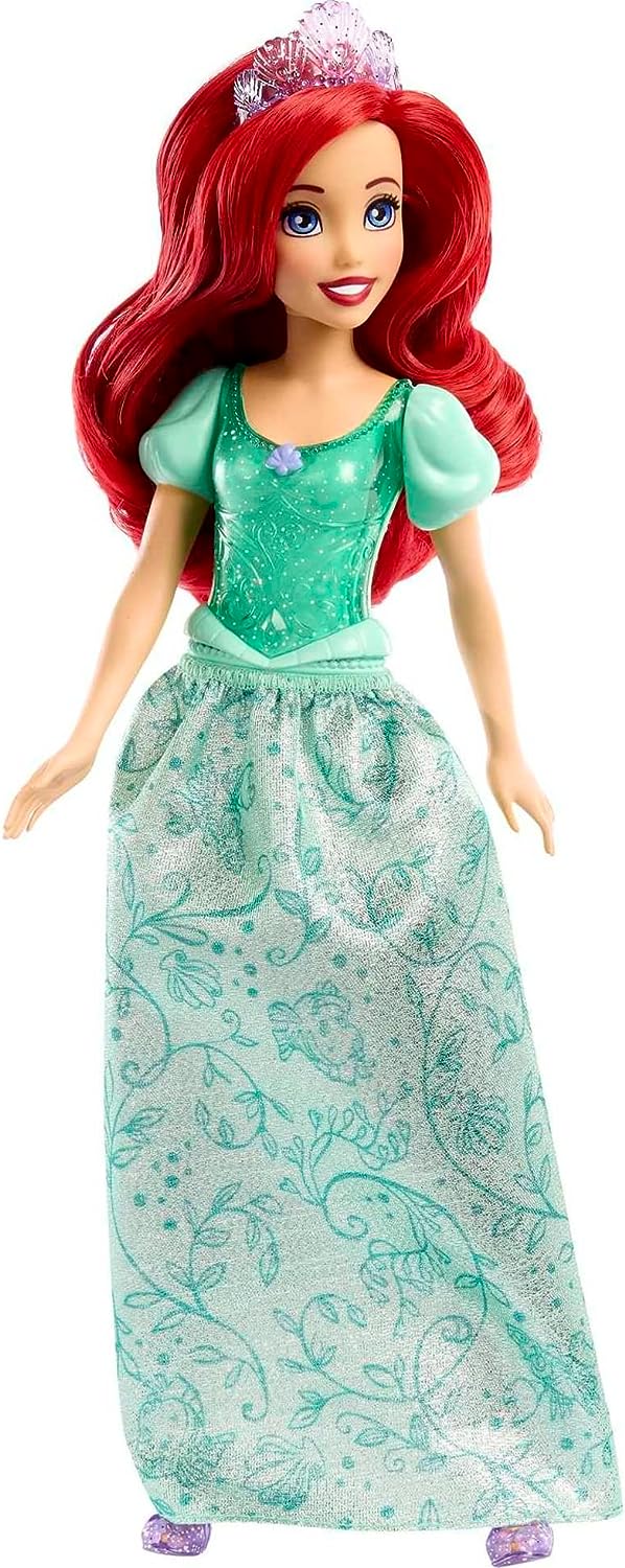 ?Disney Princess Toys, Ariel Posable Fashion Doll with Sparkling Clothing and Accessories