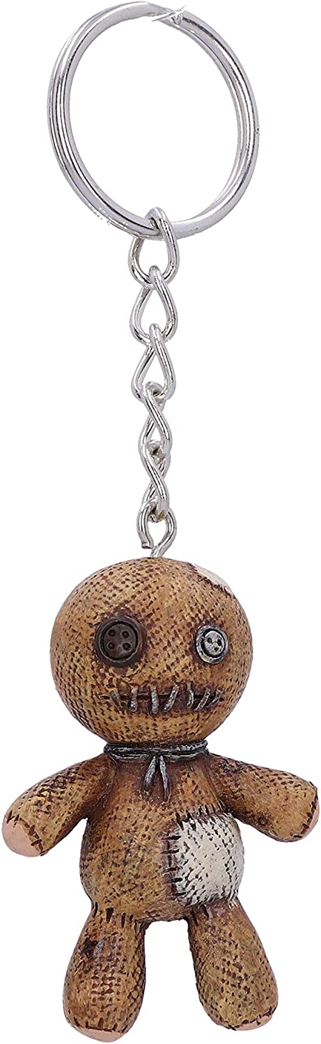 Nemesis Now Dark Curse Voodoo Doll Keyrings, Brown, 6cm