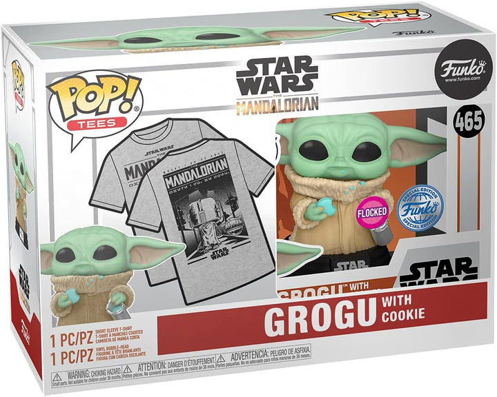 Star Wars the Mandalorian Grogu With Cookie Exclusive Funko 63621 Pop! Vinyl #465