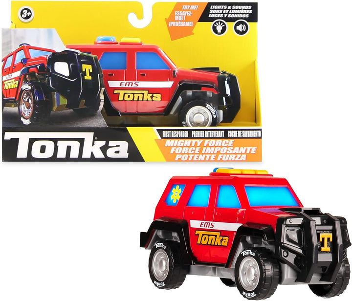 Tonka 06008 Mighty Machines L&S-First Responder Play Vehicle, Multicolor