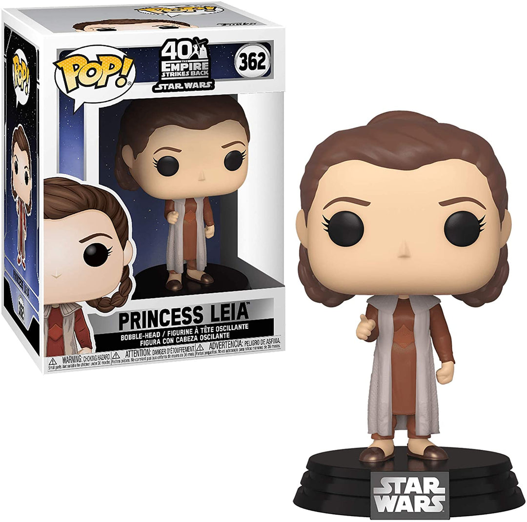 40 El Imperio Contraataca Star Wars Princesa Leia Funko 39790 Pop! Vinilo n. ° 362