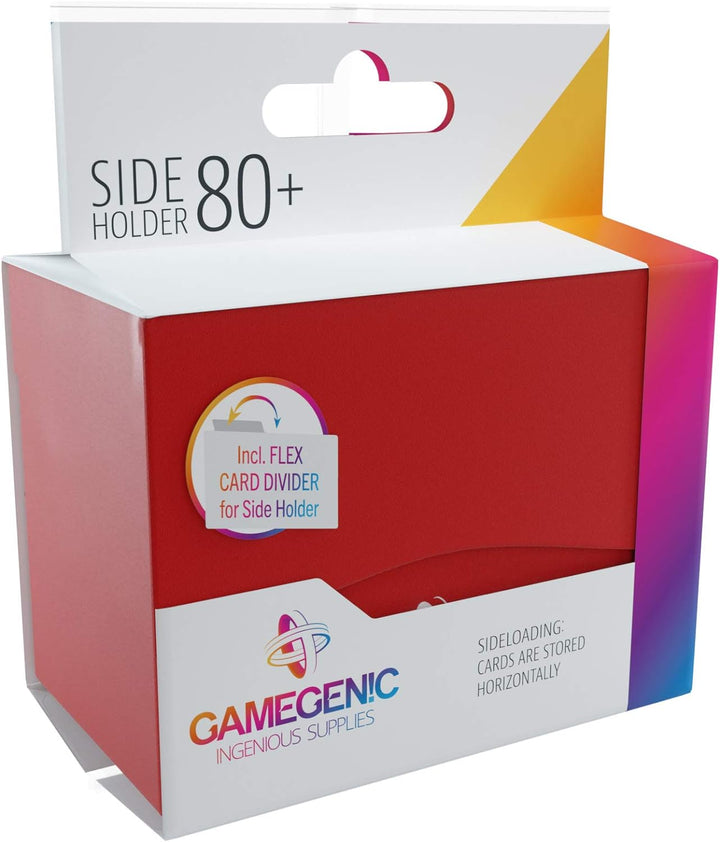 Gamegenic 80-Card Side Holder, Red