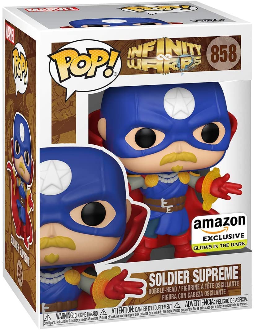 Infinity Warps Soldier Supreme Exclu Funko 56340 Pop! Vinyl #858