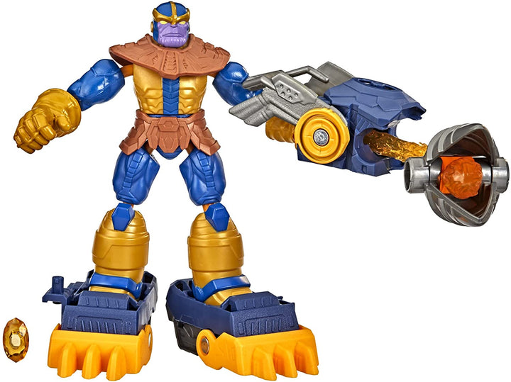 Hasbro Marvel Avengers Bend and Flex Missions Thanos Fire Mission Figure, 15-cm-