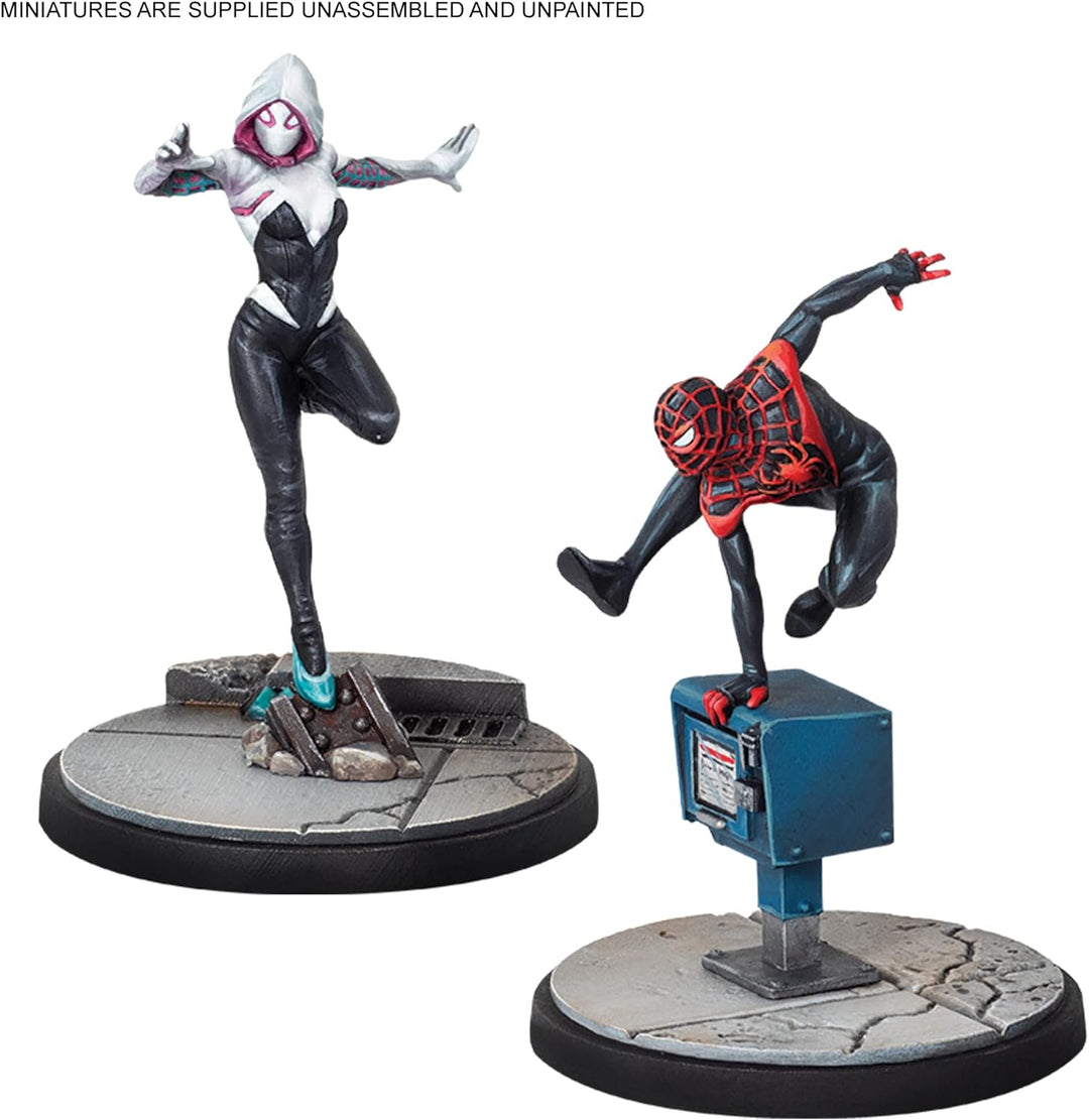 Atomic Mass Games | Web Warriors Affiliation Pack: Marvel Crisis Protocol | Miniatures Game