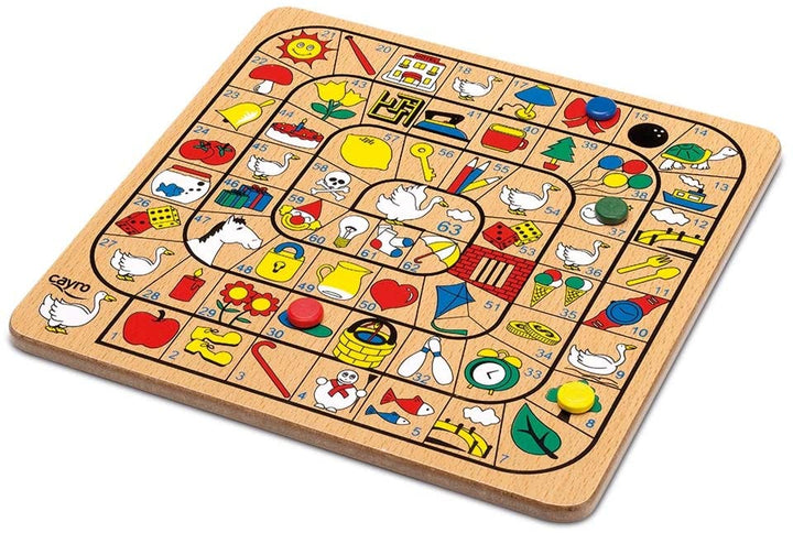 Cayro - Parchis and Oca Metal Box- Traditional game - Board game - Development of cognitive skills - Board game (752)