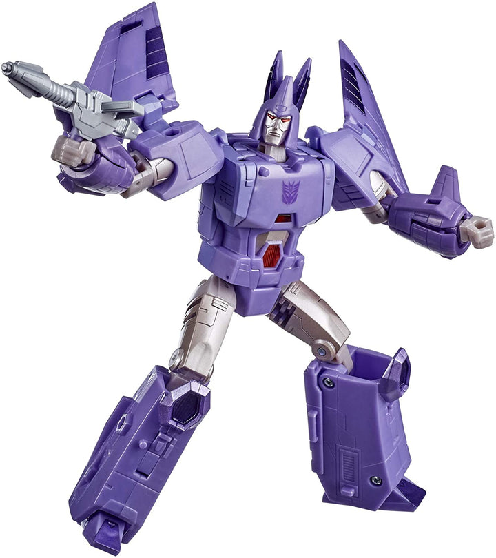 Transformers Generations War for Cybertron: Kingdom Voyager WFC-K9 Cyclonus Figura de Acción