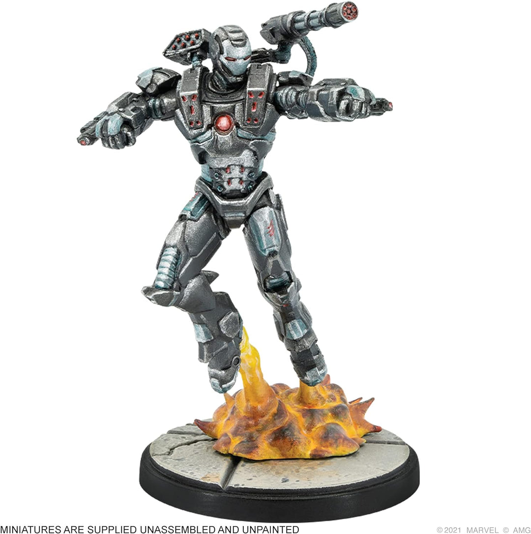 Captain America and War Machine - Marvel Crisis Protocol | Miniatures Game