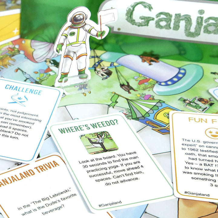 What Do You Meme GanjaLand - An Epic Weed Adventure Board Game