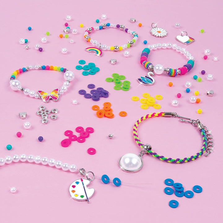 Make It Real Rainbows Pearl Jewelry, Creative Set 1729