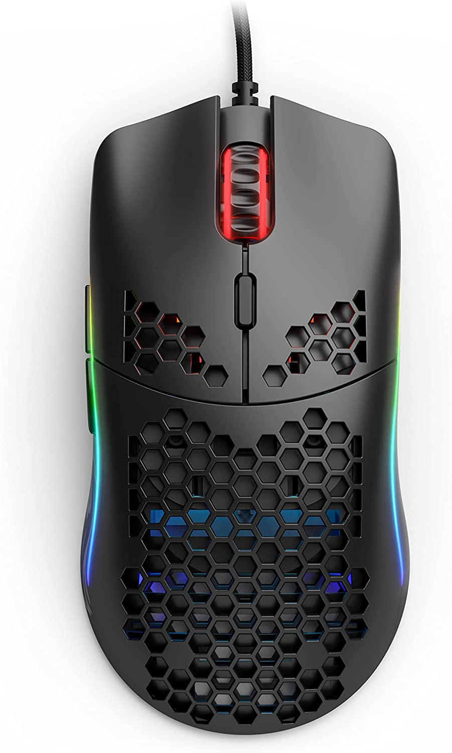 Glorious PC Gaming Race Model O GO-BLACK Ambidextrous RGB Gaming Mouse - Matte Black 3